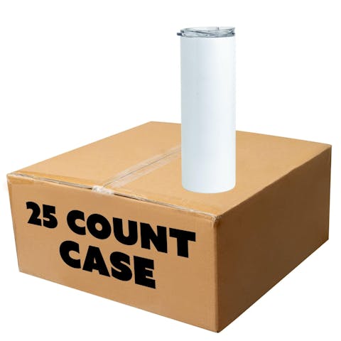 20oz Skinny Glow In The Dark, Green - Ninja Transfers