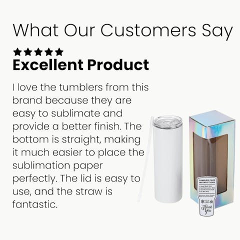 20oz Skinny Tumbler (Polycoated) - Ninja Transfers