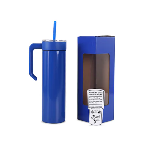 Vaso delgado de 20 oz (recubierto de polvo)