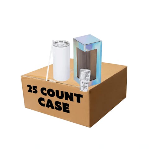 20oz Thick Tumbler (Polycoated) - Ninja Transfers