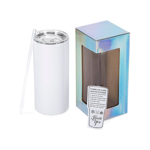 20oz Thick Tumbler (Polycoated) - Ninja Transfers