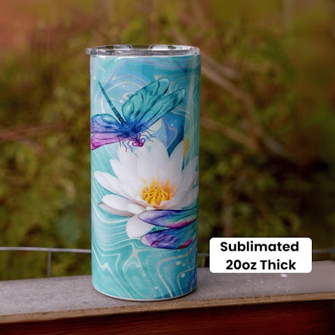 20oz Thick Tumbler (Polycoated) - Ninja Transfers
