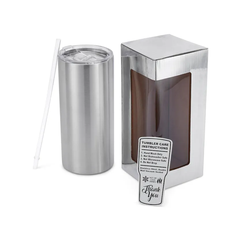 20oz Thick Tumbler (Stainless Steel) - Ninja Transfers