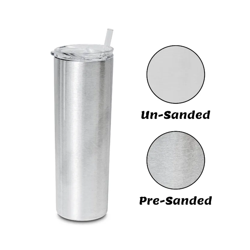 Pre-Sanded 20oz Skinny Tumbler