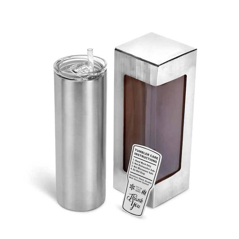 20oz Skinny Tumbler (Stainless Steel)