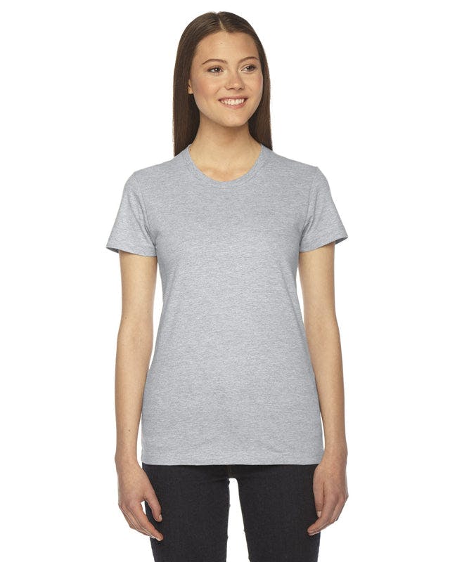 American Apparel 2001W Unisex T-Shirt - Fine Jersey Short-Sleeve