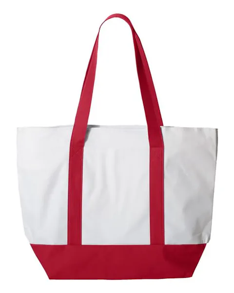 Liberty Bags 7006 Bay View Giant Zippered Tote