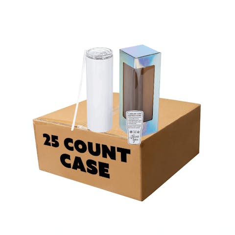 30oz Skinny Tumbler (Polycoated) - Ninja Transfers