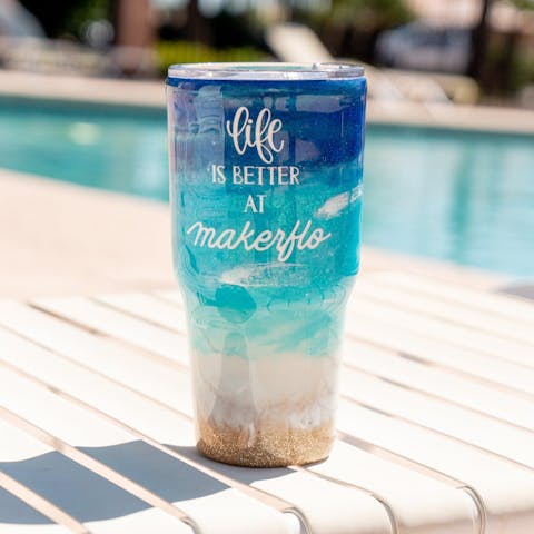 30oz Tumbler (Stainless Steel) - Ninja Transfers