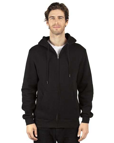 Threadfast Apparel 320Z Ultimate - Sudadera con capucha y cierre completo de forro polar unisex