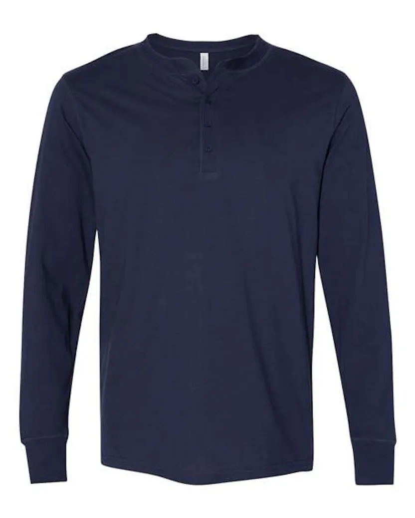 BELLA + CANVAS 3150 Men's Jersey Henley
