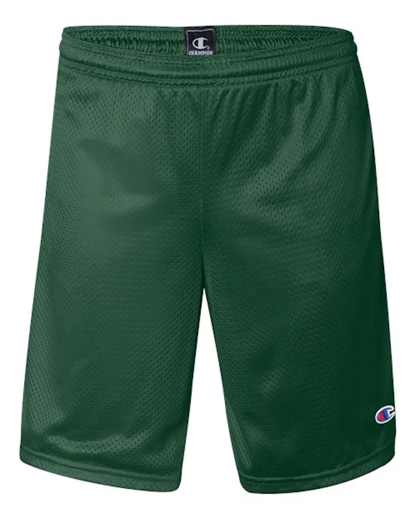 Champion S162 Unisex 9" Mesh Shorts with Pockets