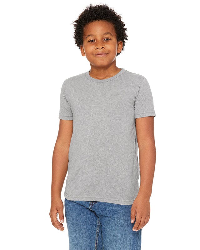 Bella + Canvas 3413Y Youth Triblend Short-Sleeve T-Shirt