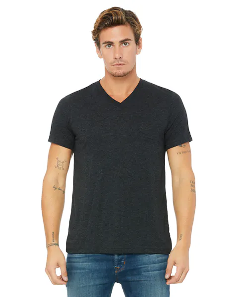 Bella + Canvas 3415C Unisex Triblend V-Neck T-Shirt