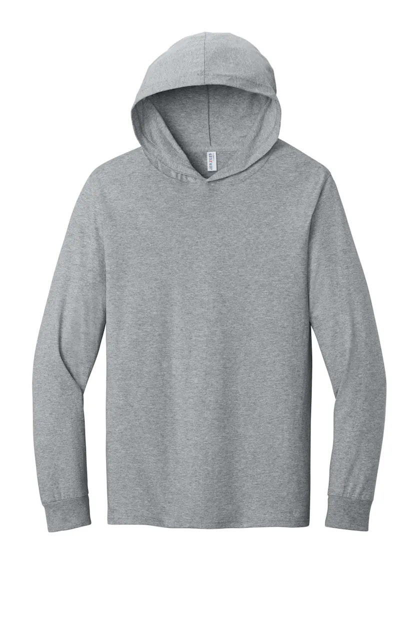 Jerzees 363LH Classics Unisex Cotton Long Sleeve Hooded T-Shirt