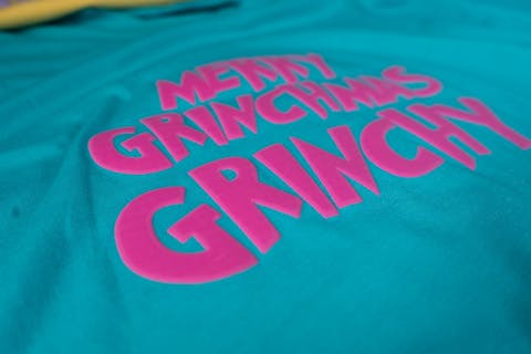 3D Puff Transfers - 1 Color Print - Ninja Transfers
