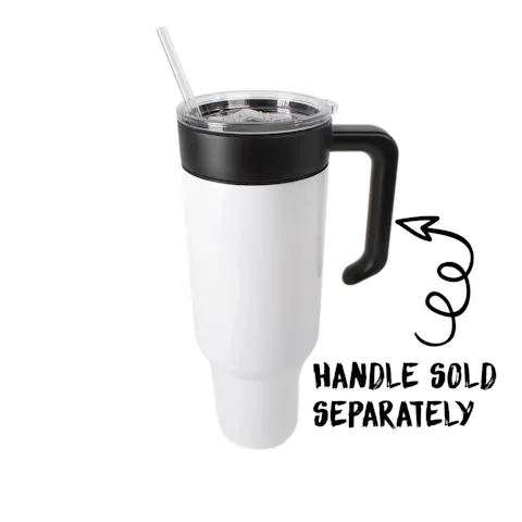 40oz Tumbler Sublimation Glitter Shimmer