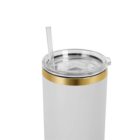 40oz Gold Plated Tumbler - Ninja Transfers