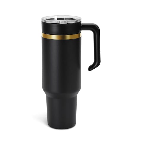 40oz Gold Plated Tumbler - Ninja Transfers