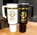 40oz Gold Plated Tumbler - Ninja Transfers