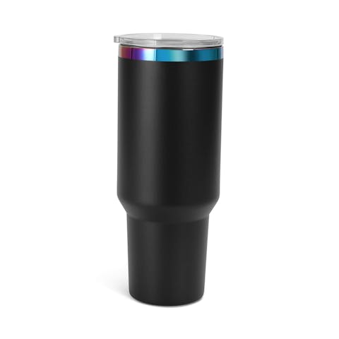 40oz Rainbow Plated Tumbler - Ninja Transfers