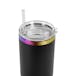 40oz Rainbow Plated Tumbler - Ninja Transfers