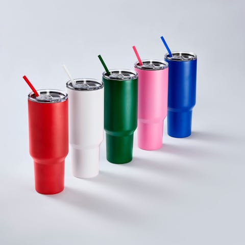 40oz Tumbler (Powder Coated) - Ninja Transfers