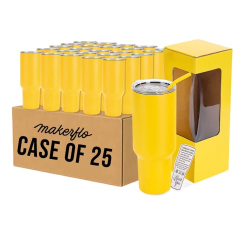 40oz Tumbler (Powder Coated) - Ninja Transfers