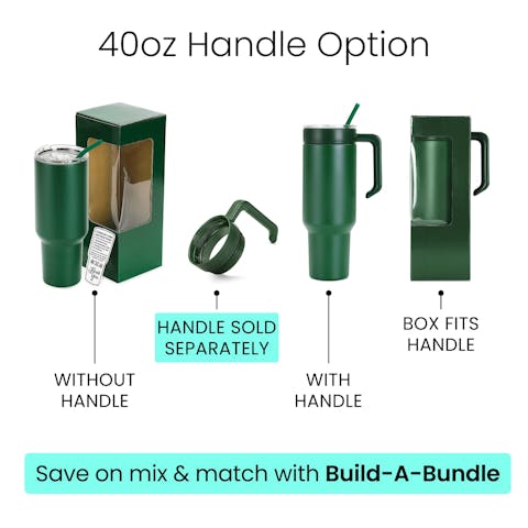 40oz Tumbler (Powder Coated) - Ninja Transfers