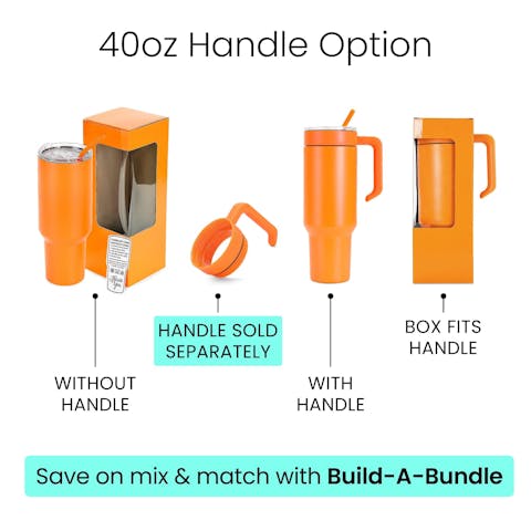 40oz Tumbler (Powder Coated) - Ninja Transfers