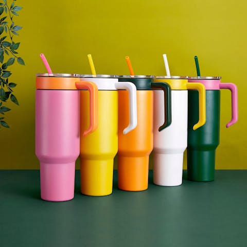 40oz Tumbler (Powder Coated) - Ninja Transfers