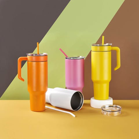 40oz Tumbler (Powder Coated) - Ninja Transfers