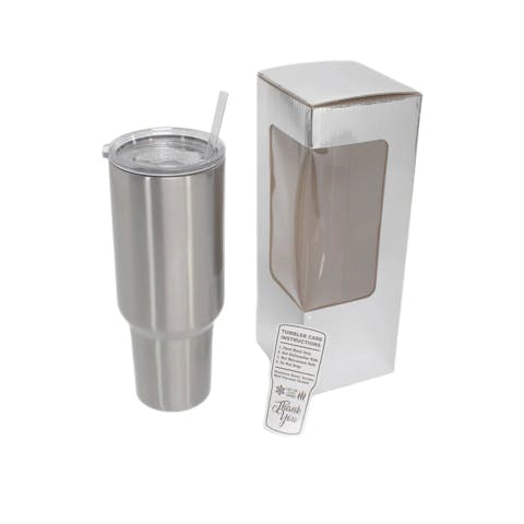 40oz Tumbler Stainless Steel Sublimation - Ninja Transfers