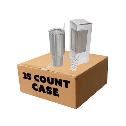 40oz Tumbler Stainless Steel Sublimation - Ninja Transfers