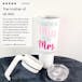 40oz Tumbler Sublimation Glitter Shimmer - Ninja Transfers