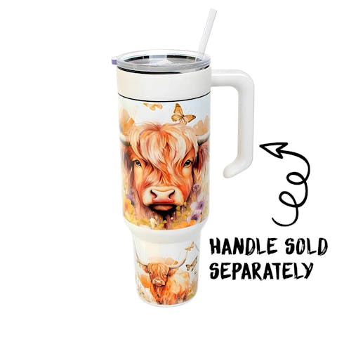 40oz Tumbler Sublimation Glitter Shimmer - Ninja Transfers