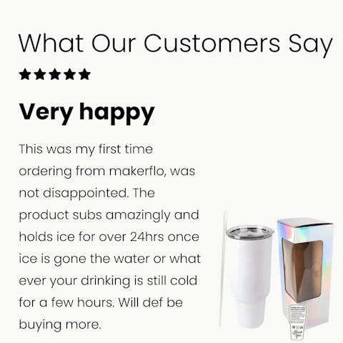 40oz Tumbler Sublimation - Ninja Transfers