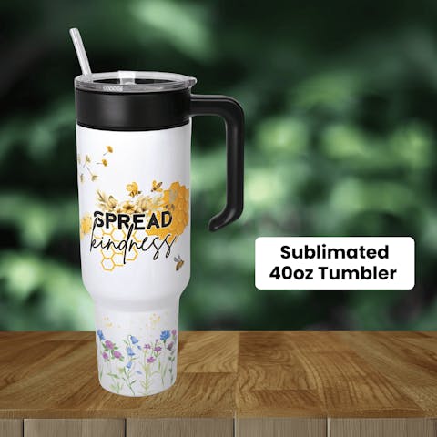 40oz Tumbler Sublimation - Ninja Transfers