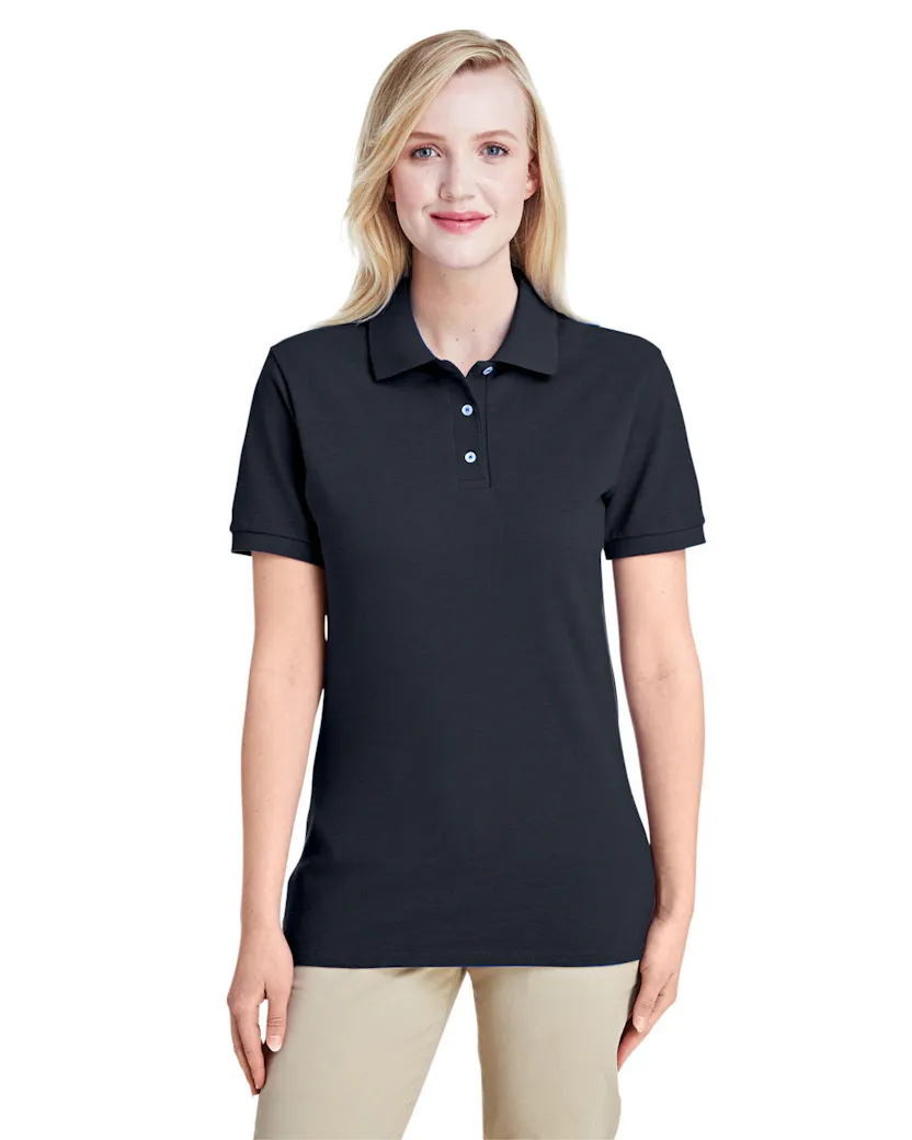 Jerzees 443WR Ladies' Premium 100% Ringspun Cotton Piqué Polo