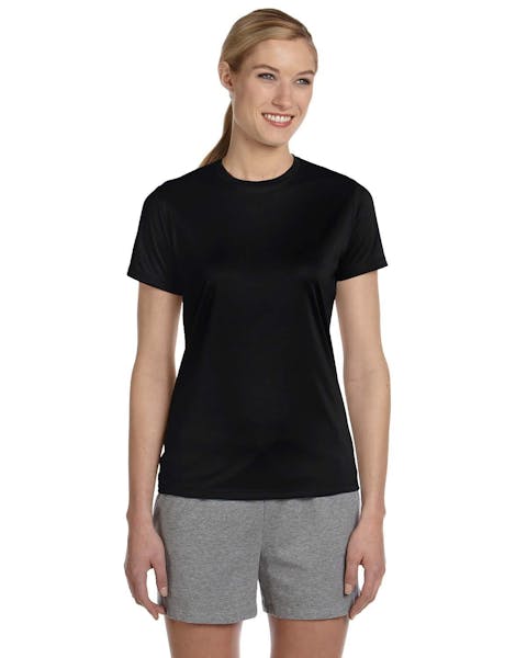 Camiseta Hanes 4830 Cool DRI para mujer con FreshIQ Performance