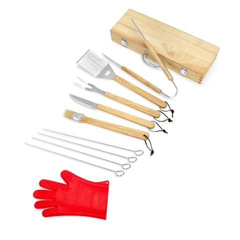BBQ Grill Set with Case