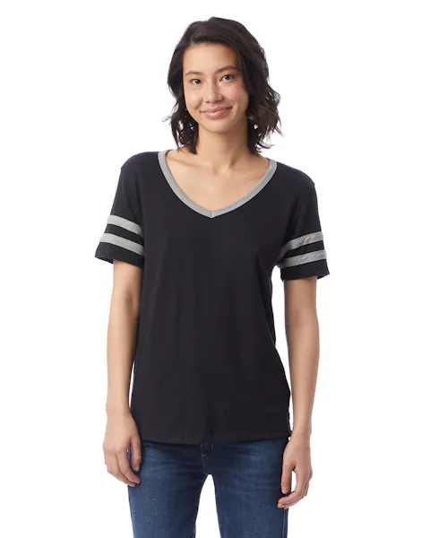 Alternative 5058BP Camiseta Varsity para mujer