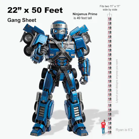 DTF Gang Sheet Builder