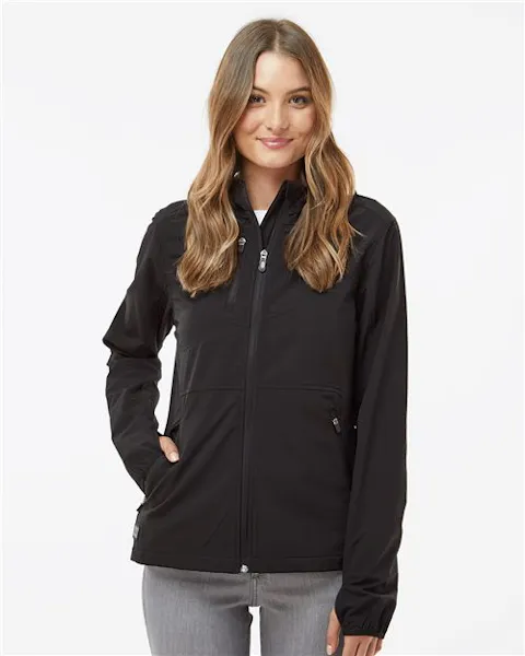 DRI DUCK 9411 Women's Ascent Soft Shell Hooded Jacket