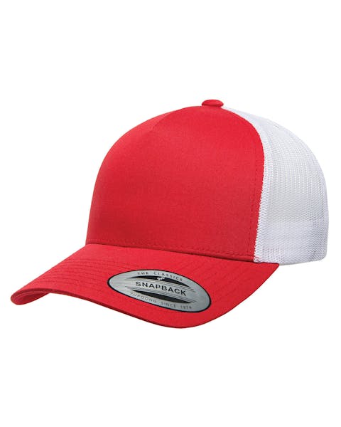 Yupoong 6506 Adult 5-Panel Retro Trucker Hat