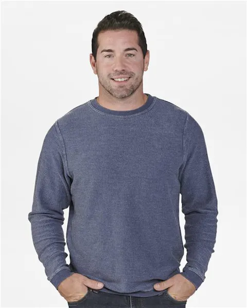 Boxercraft D02 Unisex Corded Crewneck Sweatshirt