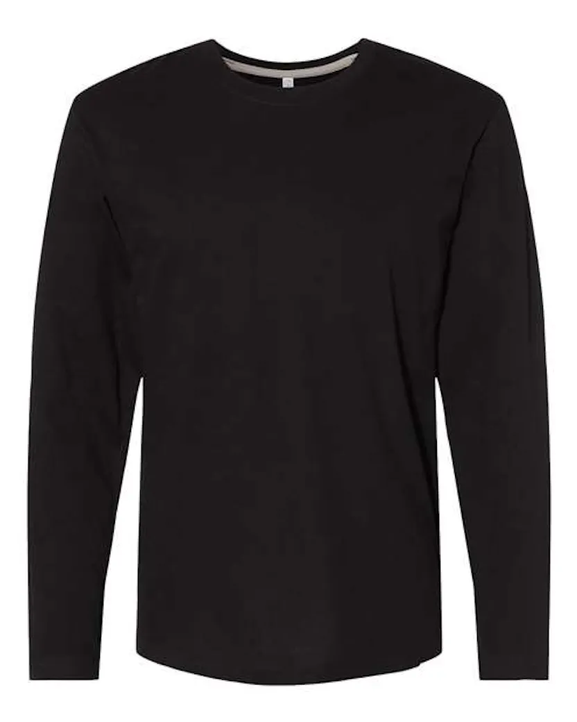 LAT 6918 Men's Fine Jersey Long Sleeve Tee