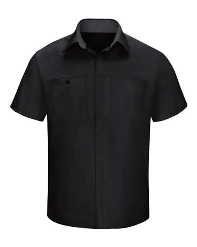 Red Kap SY42 Performance Plus Short Sleeve Shirt with Oilblok Technology
