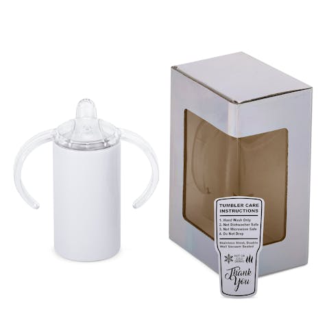12oz Straight Sub Sippy Cup Duo