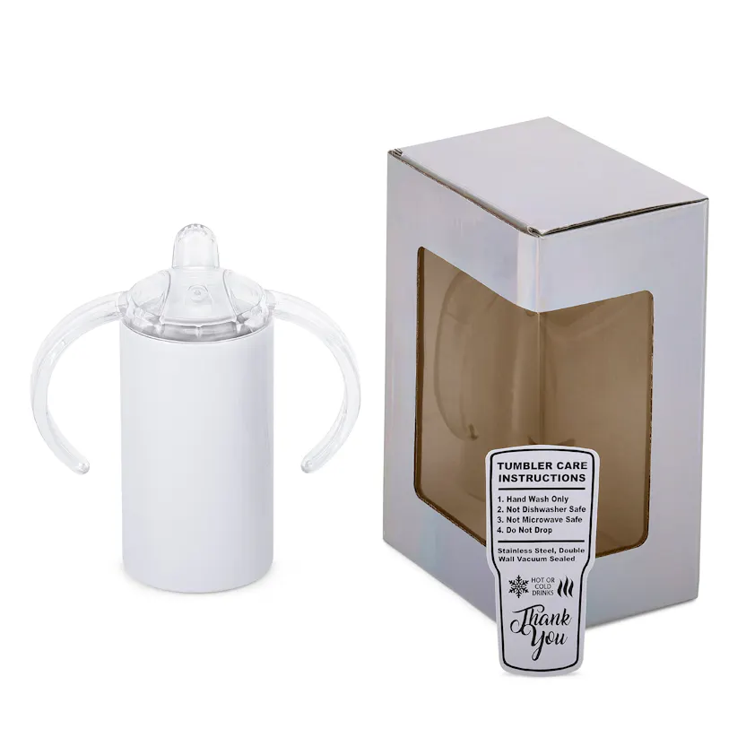 12oz Straight Sub Sippy Cup Duo